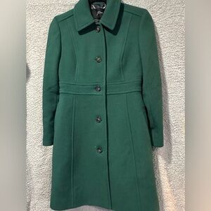 J. Crew Green Pea Coat